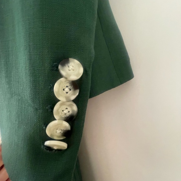 Veronica Beard Green Suit with Kona Dickey Jacket and Wide-Leg Pants (Like new) - Picture 10 of 14